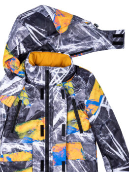 Куртка зимняя для мальчика Nikastyle 4з4722 графит (10)