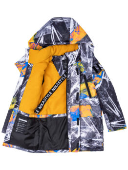 Куртка зимняя для мальчика Nikastyle 4з4722 графит (9)