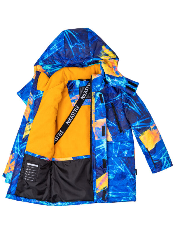 Куртка зимняя для мальчика Nikastyle 4з4722 индиго (10)