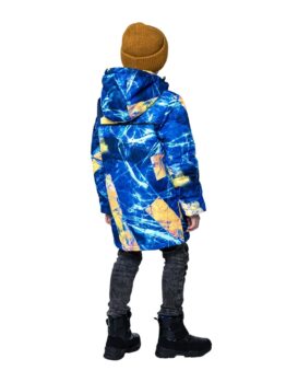 Куртка зимняя для мальчика Nikastyle 4з4722 индиго (2)