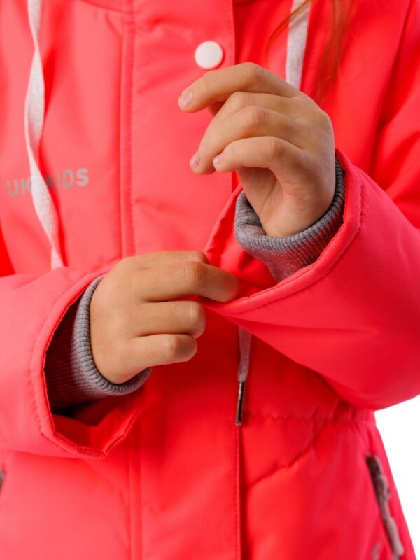 Куртка демисезонная для девочки UKI kids ХЭЙЗИ розовый (10)