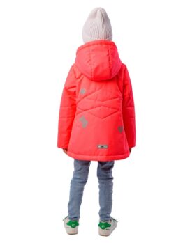 Куртка демисезонная для девочки UKI kids ХЭЙЗИ розовый (4)