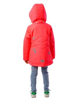 Куртка демисезонная для девочки UKI kids ХЭЙЗИ розовый (5)