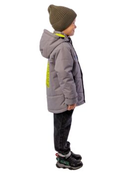 Куртка демисезонная для мальчика UKI kids МЭЙЗ серый (3)
