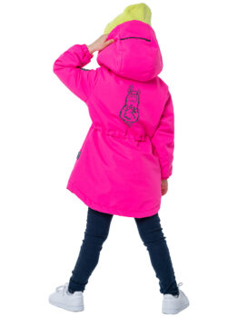 Куртка демисезонная Nikastyle 4м3023 розовый неон 2