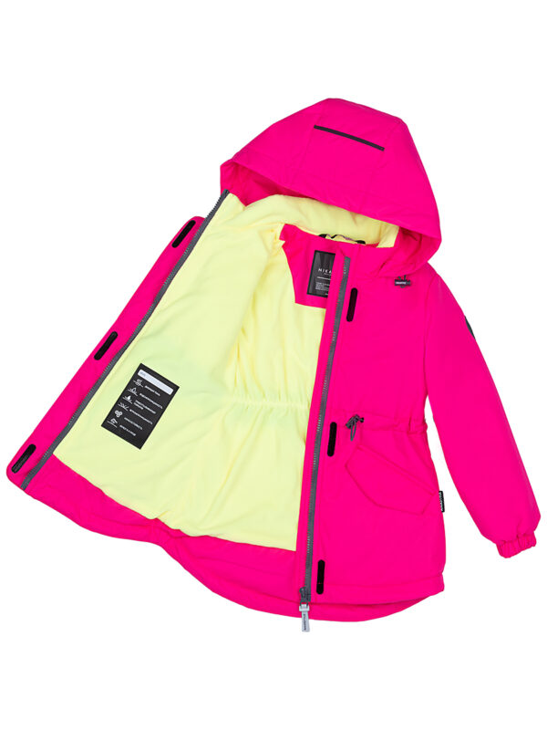 Куртка демисезонная Nikastyle 4м3023 розовый неон 5